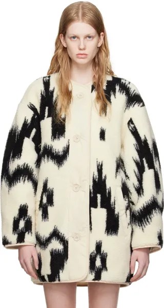 Черно-белая двусторонняя куртка Himemma цвета экрю Isabel Marant Etoile