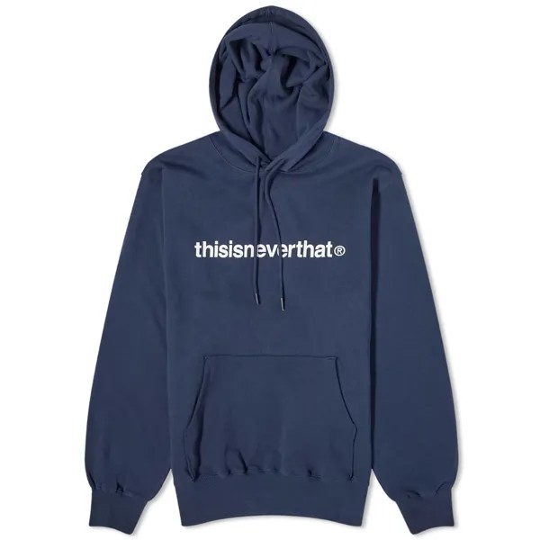 Толстовка Thisisneverthat T-logo LT Popover, темно-синий