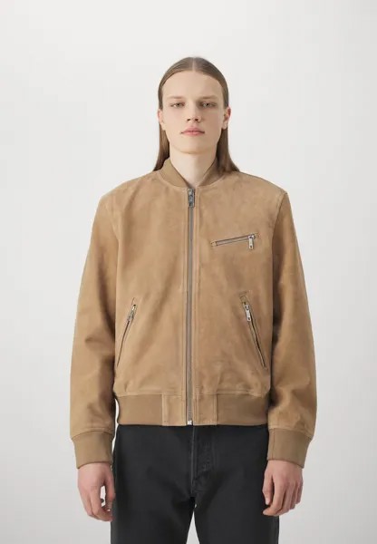 Бомбер BLOUSON The Kooples, цвет beige