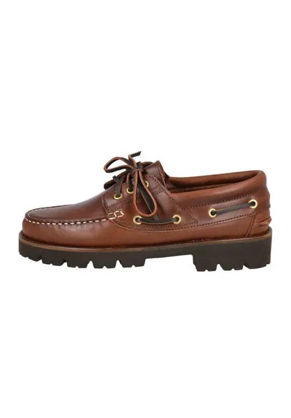 Топсайдеры Náuticos L&R Shoes, коричневый