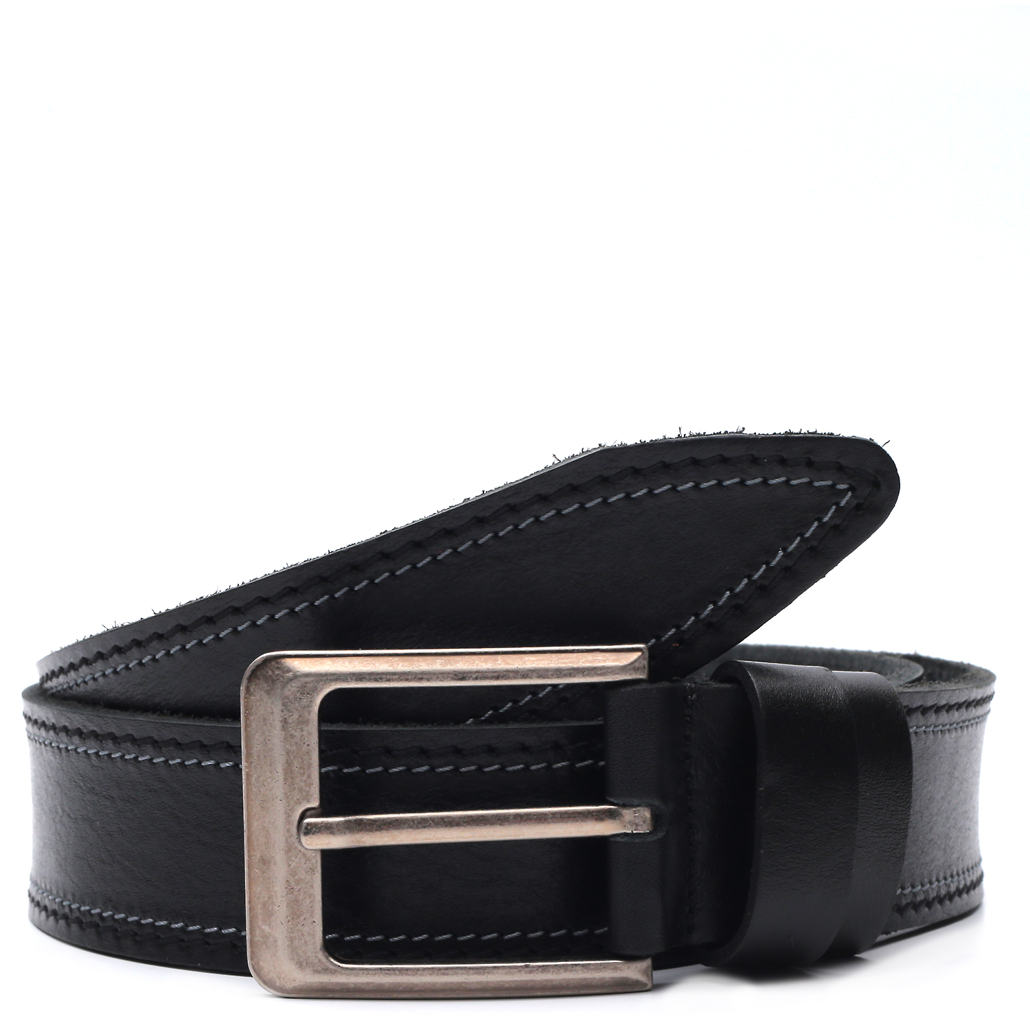 Ремень мужской Leo Ventoni LV2109 черный, 125 см