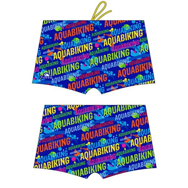 Боксеры Turbo Aquabiking Letters Swim, синий