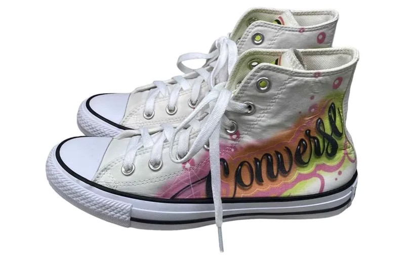 Легкие парусиновые туфли Converse All Star унисекс, белый