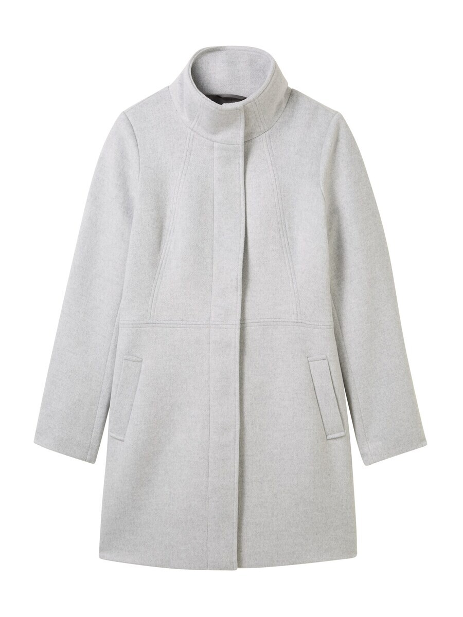 Пальто TOM TAILOR DENIM Between-Seasons Coat, светло-серый