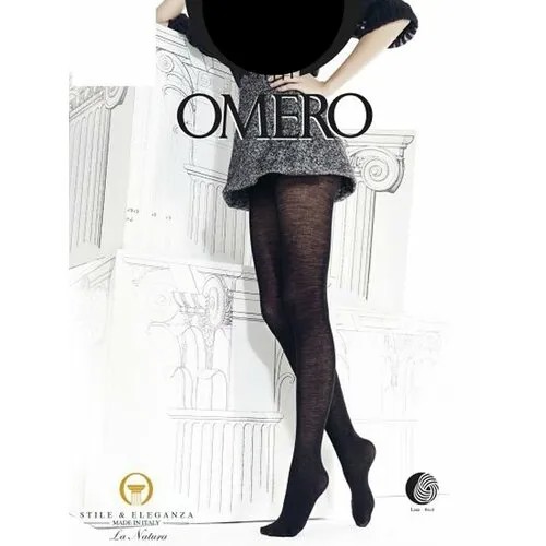 Колготки Omero, 80 den, размер 4, черный