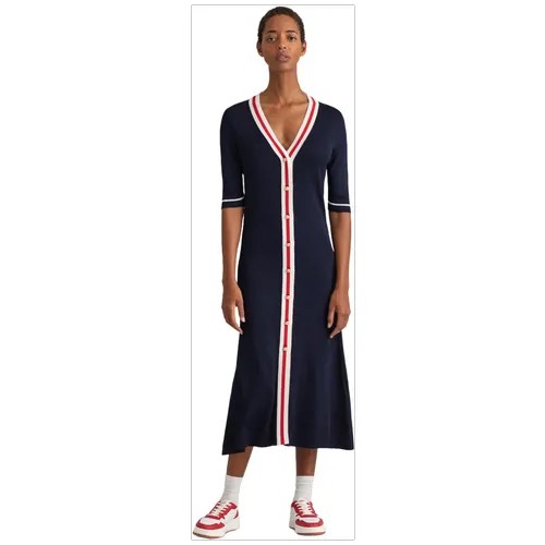 Платье Contrast Border Cardigan Dress_Gant_4502041_433_L