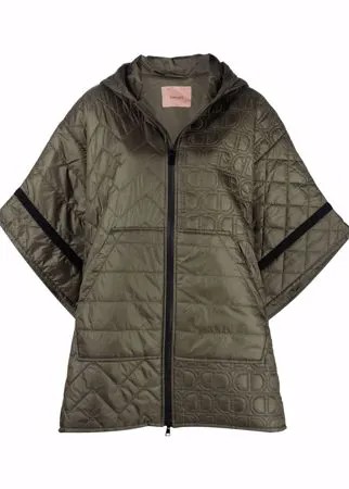 TWINSET стеганый кейп