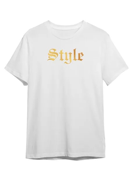 Футболка унисекс Каждому Своё Style/Стиль/Готика STGO8ZG белая L