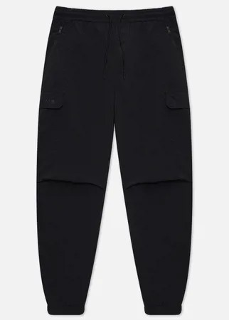 Мужские брюки MSGM Embroidery Logo Cargo, цвет чёрный, размер 52