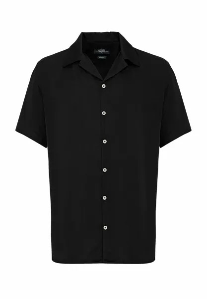 Рубашка LAPEL COLLAR SHORT SLEEVE Antioch, черный