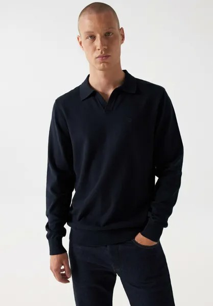 Джемпер LANGARM Salsa Jeans, синий