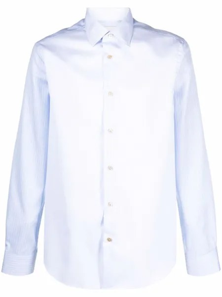 Paul Smith рубашка в полоску, синий