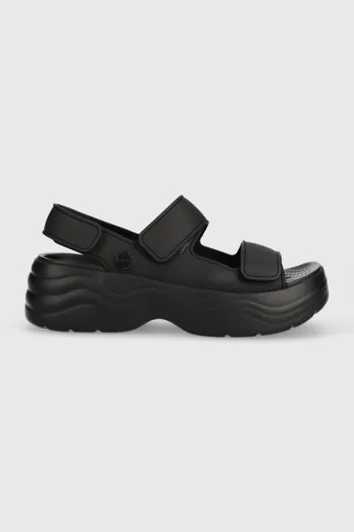 Босоножки Skyline Slide Crocs, черный