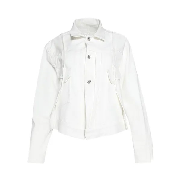Куртка Sacai Denim Jacket, белый