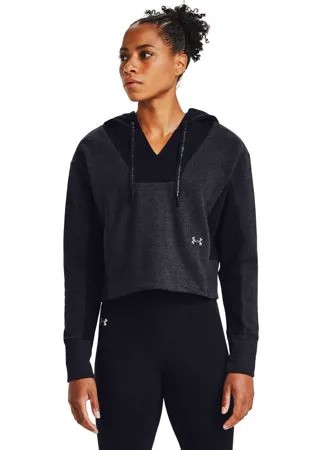 Толстовка женская Under Armour Rival Fleece EMB Hoodie черная M