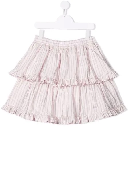 Philosophy Di Lorenzo Serafini Kids многослойная юбка в полоску