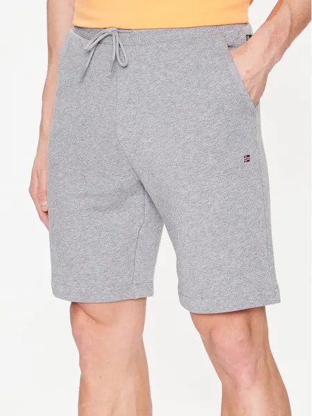 Спортивные шорты regular fit Napapijri, серый