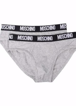 Moschino трусы-брифы с логотипом