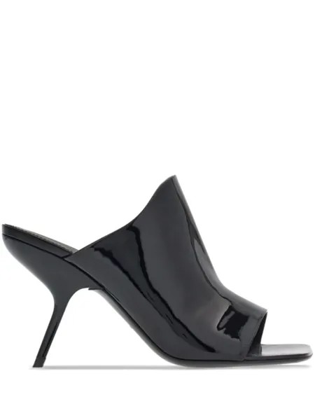 Ferragamo мюли с открытым носком, черный
