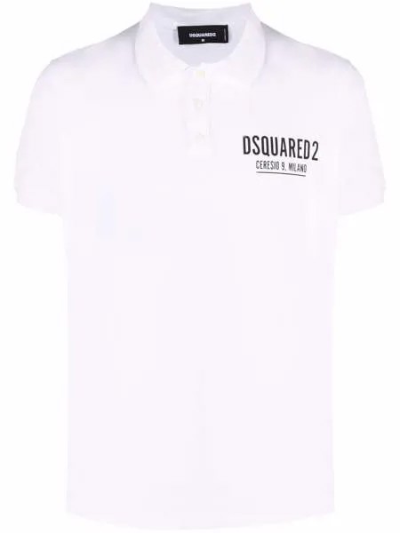 Dsquared2 рубашка поло с логотипом