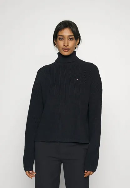 Свитшот Tommy Hilfiger СТИТЧ ВОРОНКА-NK, цвет desert sky