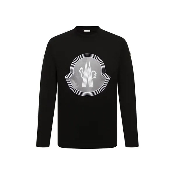 Хлопковый лонгслив Moncler