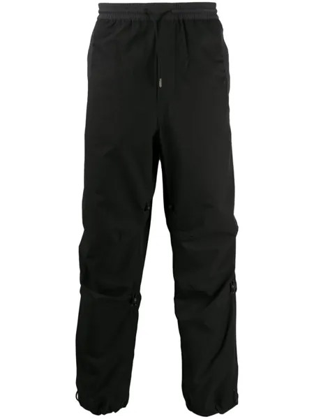 Maharishi спортивные брюки с кулиской, черный