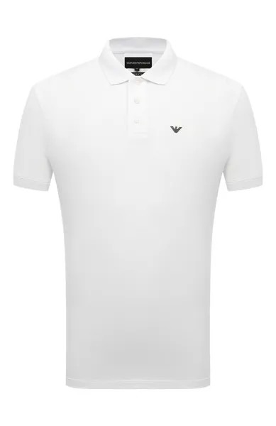 Хлопковое поло Emporio Armani