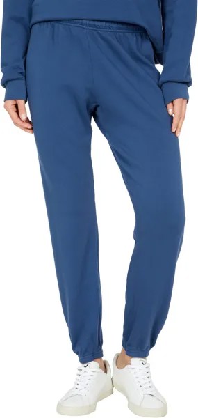 Брюки Michael Lauren Nate Signature Soft French Terry Crop Sweatpants, цвет Denim Navy
