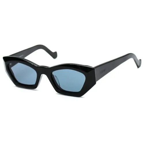 Солнцезащитные очки Loewe, узкие, оправа: пластик, для женщин, черный