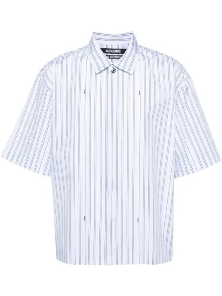 Jacquemus полосатая рубашка, синий