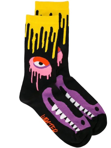 Walter Van Beirendonck носки Drip Monster