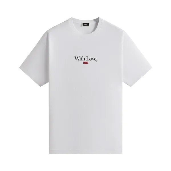 Футболка Kith With Love 'White', белый