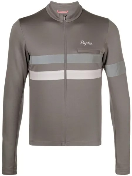 Rapha легкая спортивная куртка со светоотражающей отделкой, серый