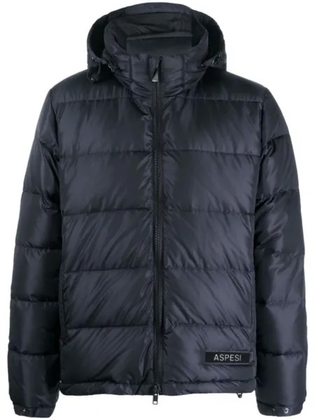 ASPESI куртка Pocoelastica Re-quilted, синий