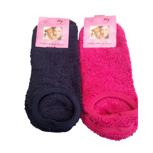 Подследники Soft, комплект, 2 пары, размер 37/41, синий, розовый