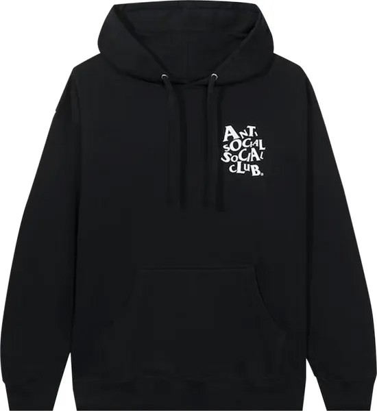Худи Anti Social Social Club Complicated Hoodie 'Black', черный