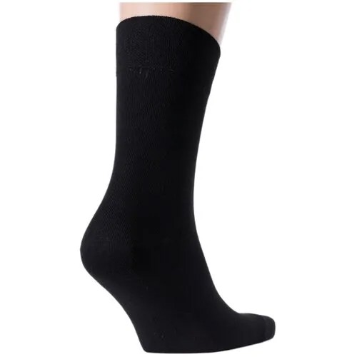 Мужские носки Virtuoso, 100 пар, классические, подарочная упаковка, размер 27 (41-43), черный