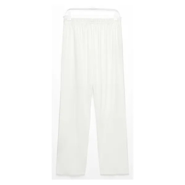 Брюки пижамные Oysho Scalloped Trim 100% Cotton, экрю