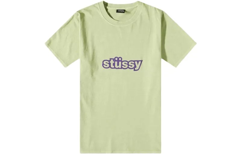 Футболка мужская Stussy, зеленый