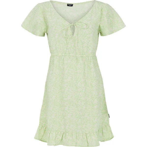 Платье Protest Fenna Short Sleeve Short, зеленый