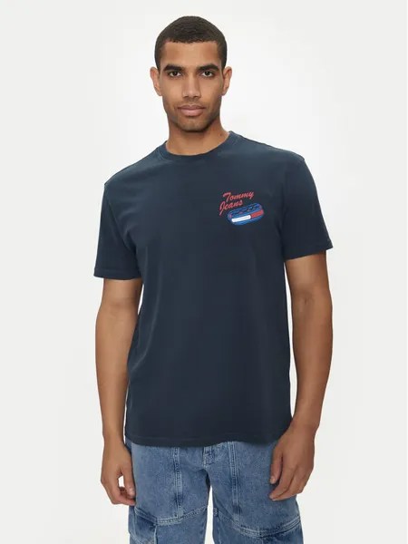 Футболка стандартного кроя Tommy Jeans, синий