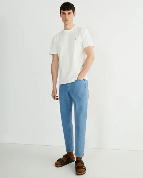 Мужские зауженные джинсы Carhartt Wip, синий
