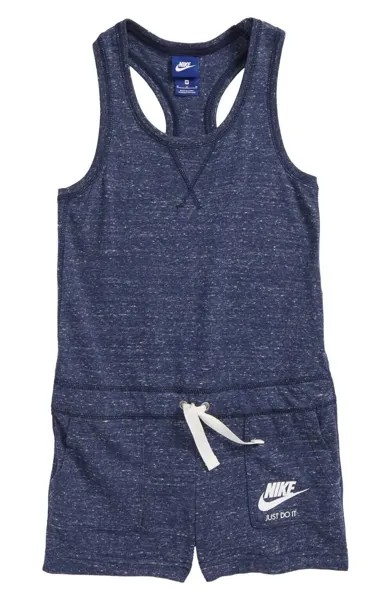 Комбинезон Nike Girls Sportswear Gym Vintage 848194-429 цвета Binary Blue, размер: маленький