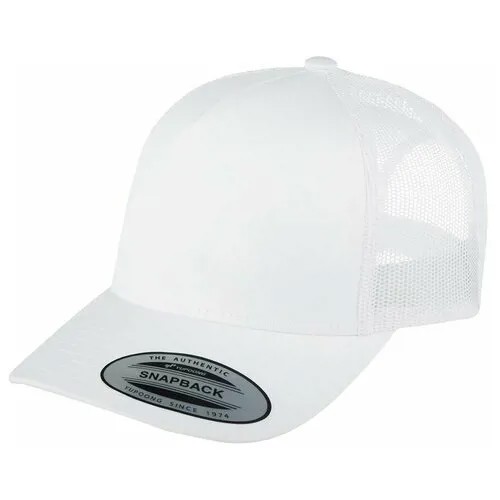 Бейсболка FLEXFIT арт. 6506 (белый), размер ONE