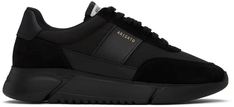 Черные кроссовки Genesis Vintage Runner Axel Arigato