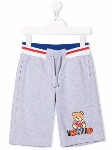 Moschino Kids плавки-шорты с принтом Teddy Bear