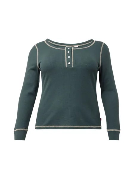 Лонгслив Levi's Plus PL SIERRA HENLEY, синий