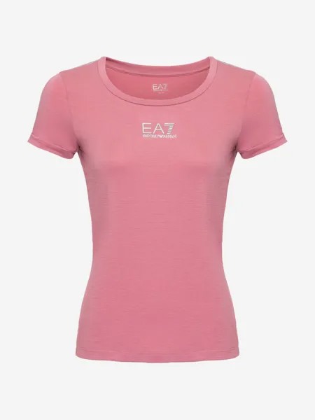 Футболка женская EA7 T-Shirt, Розовый