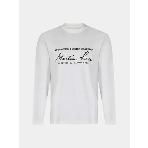 Лонгслив Martine Rose Classic, размер XL, белый